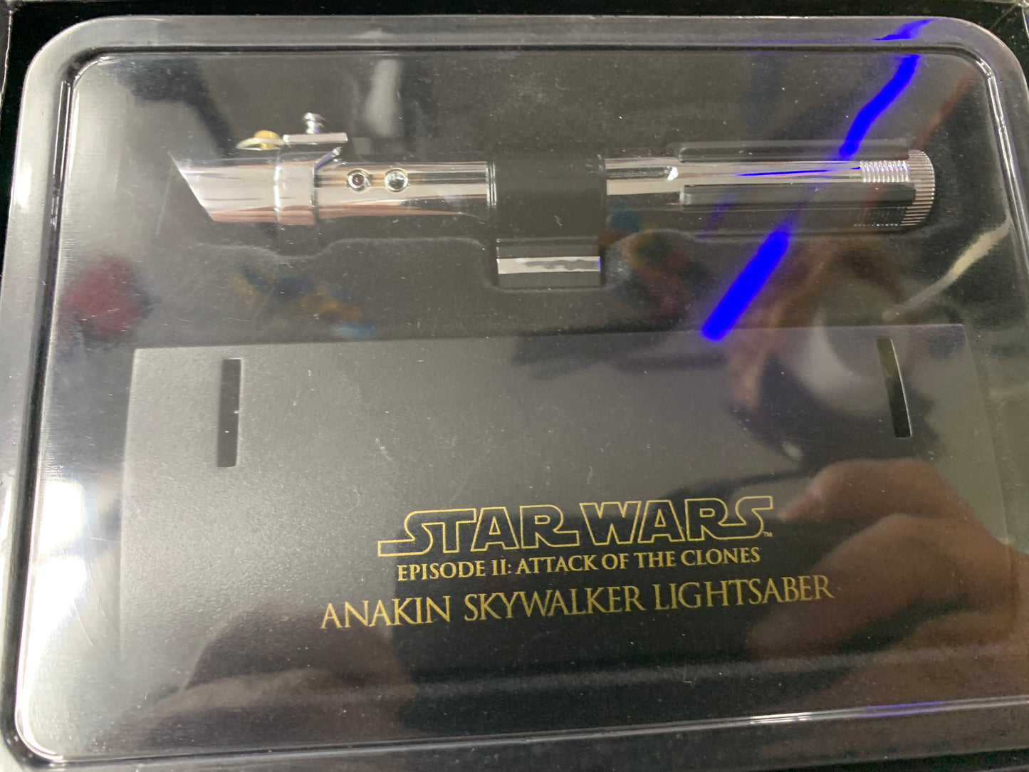 Star wars master replica Anakin Skywalker mini lightsaber
