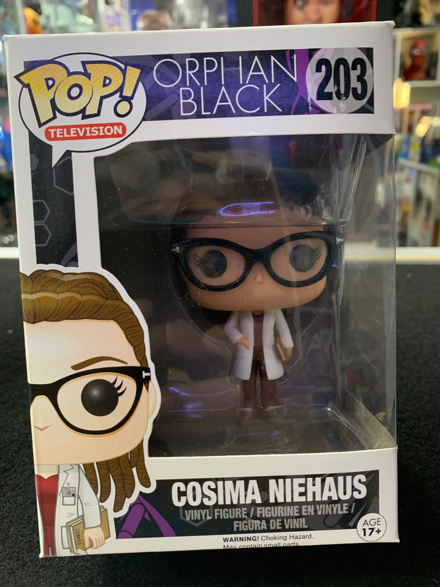Pop funko black orphan 203