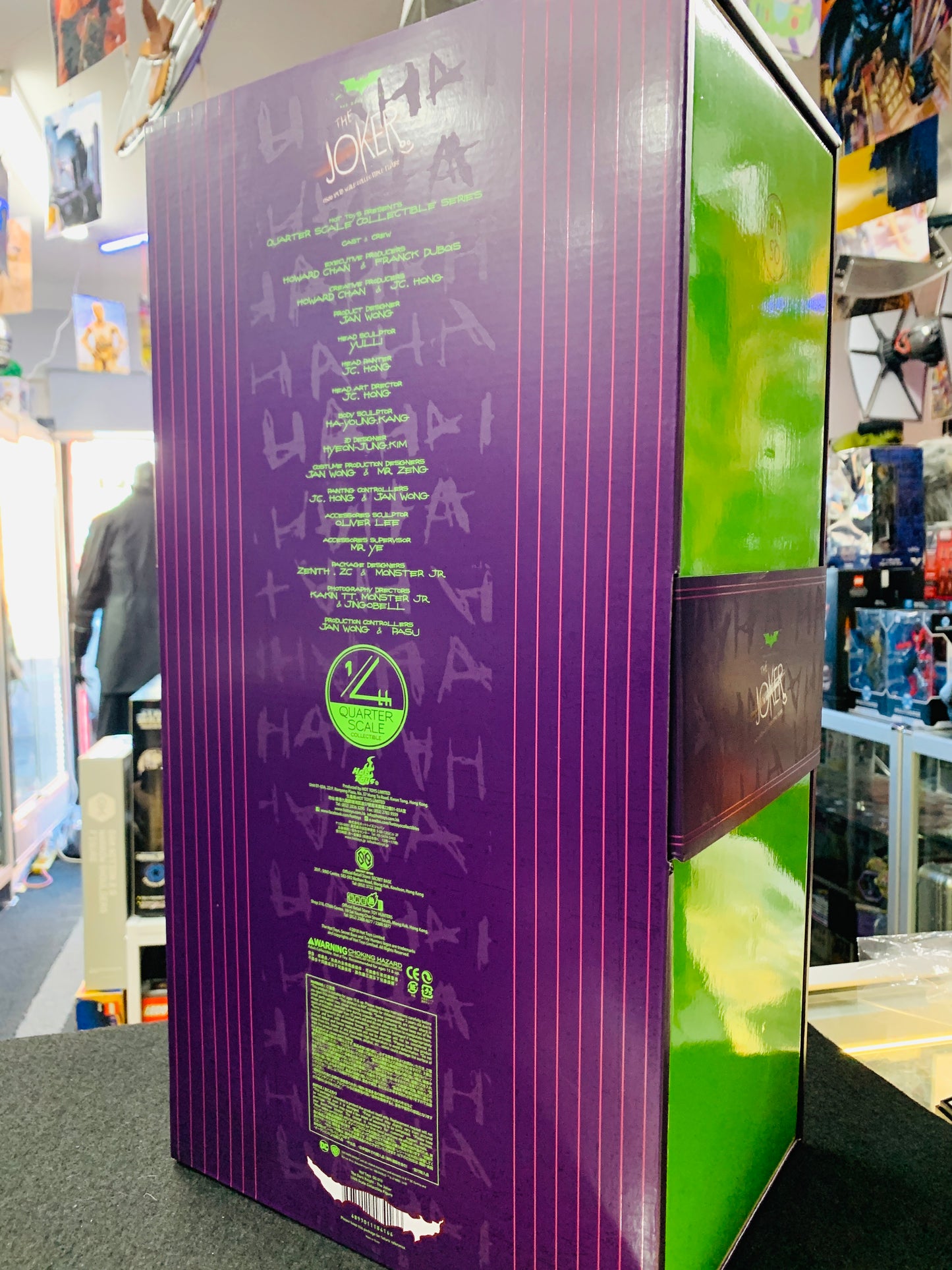 The Dark Knight The Joker QS010 1/4 scale Hottoys