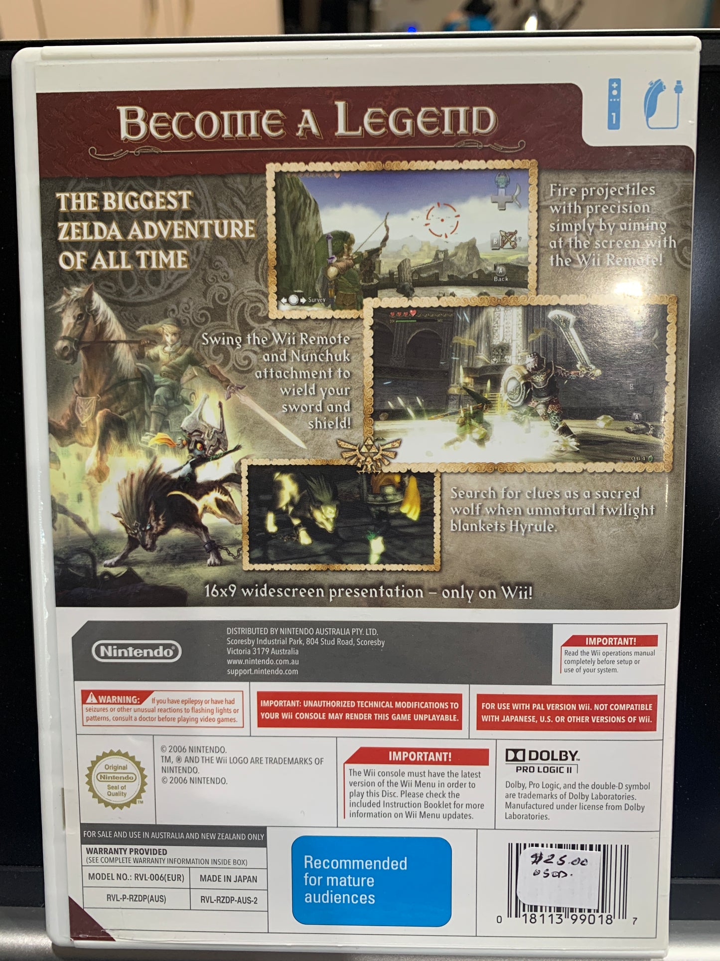 Nintendo selects the legend of Zelda twilight Princess