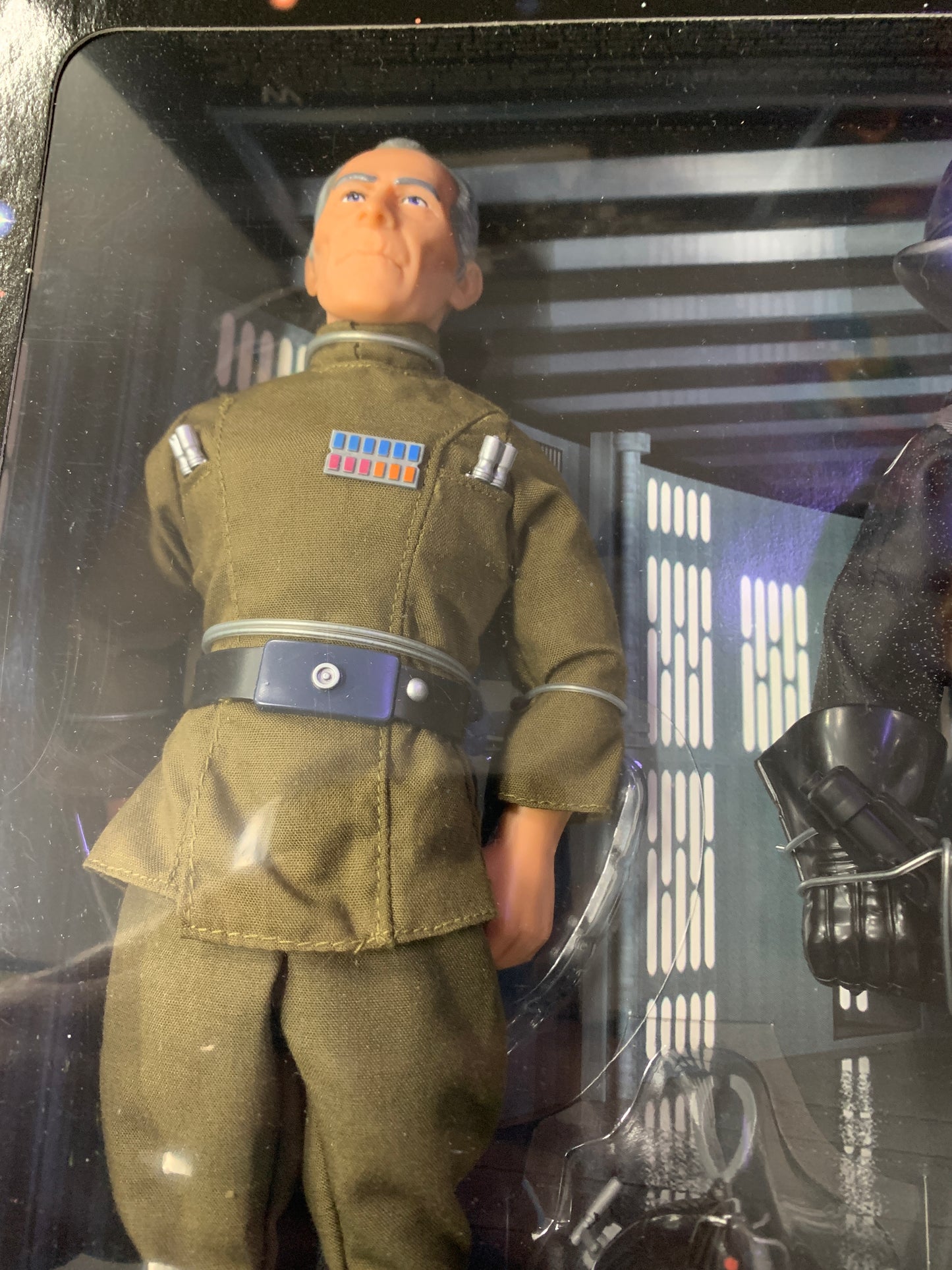 Star Wars collector series imperial gunner and cran moff tarkin kenner 1997