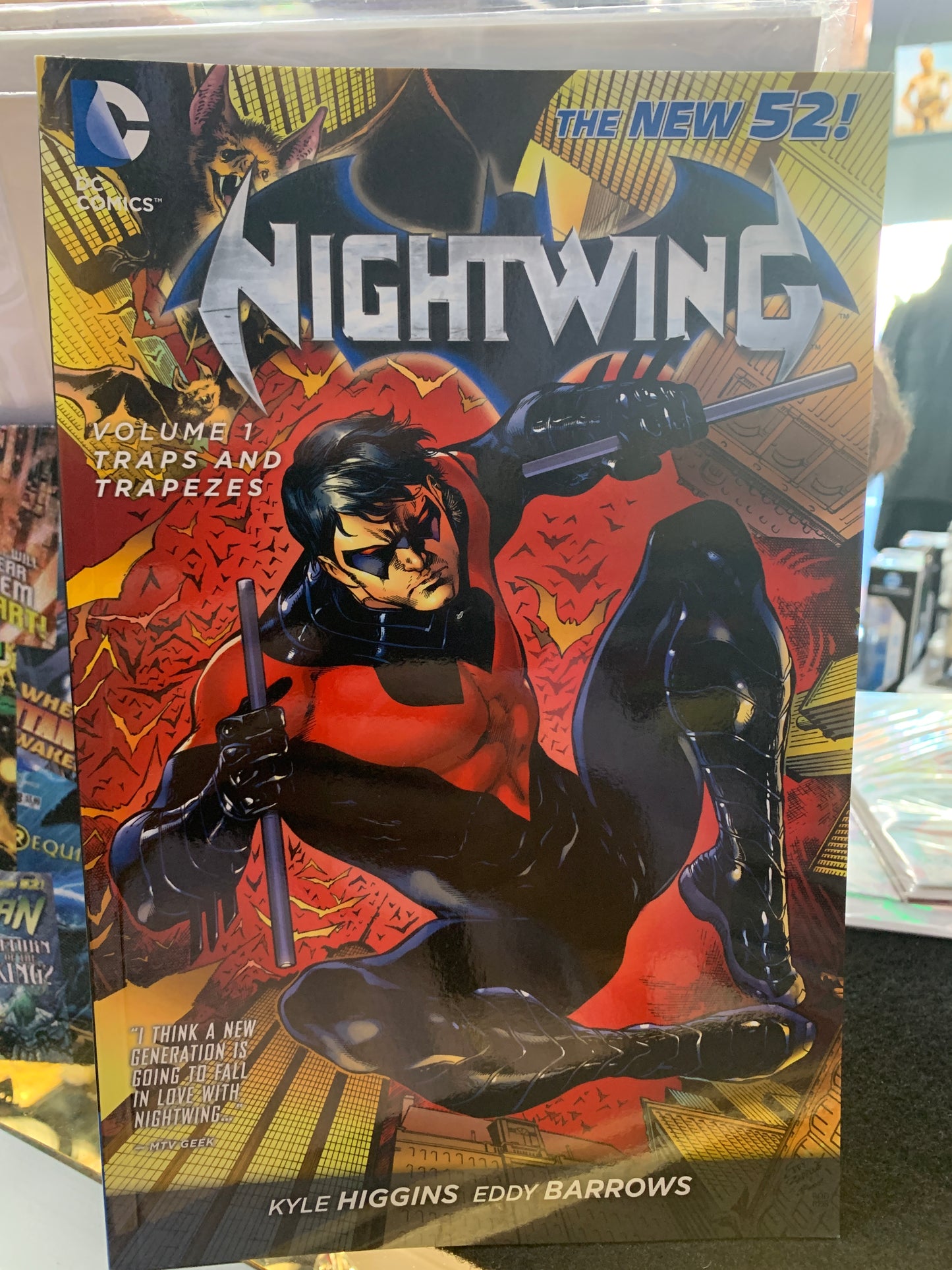 Nightwing volume 1 traps and Trapezes the new 52