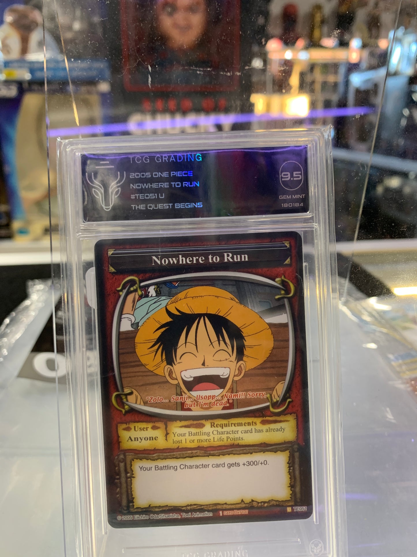 TGC grading nowhere to run the quest begins