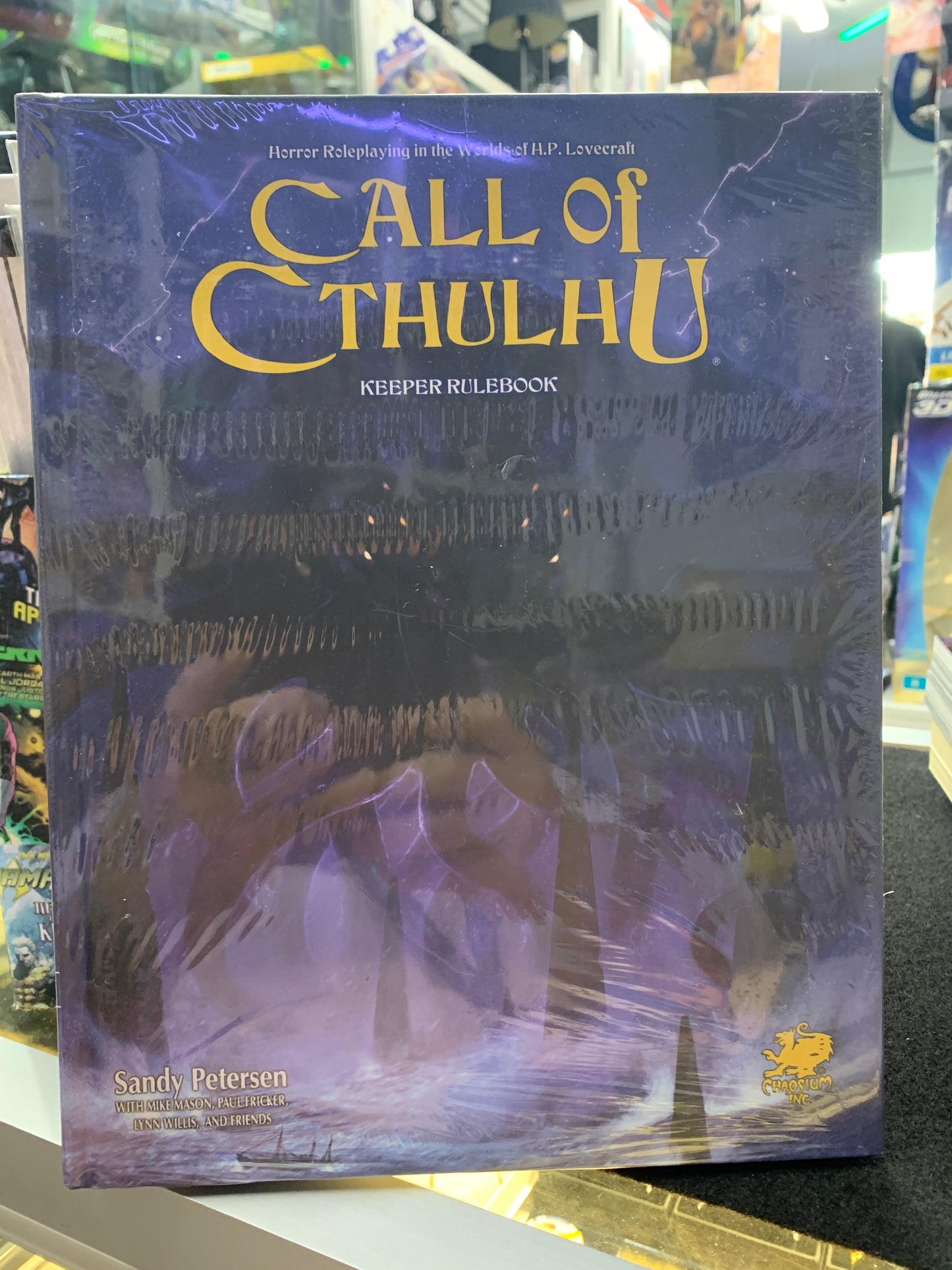 Call of Cthulhu by sandy Petersen keeper rulebook