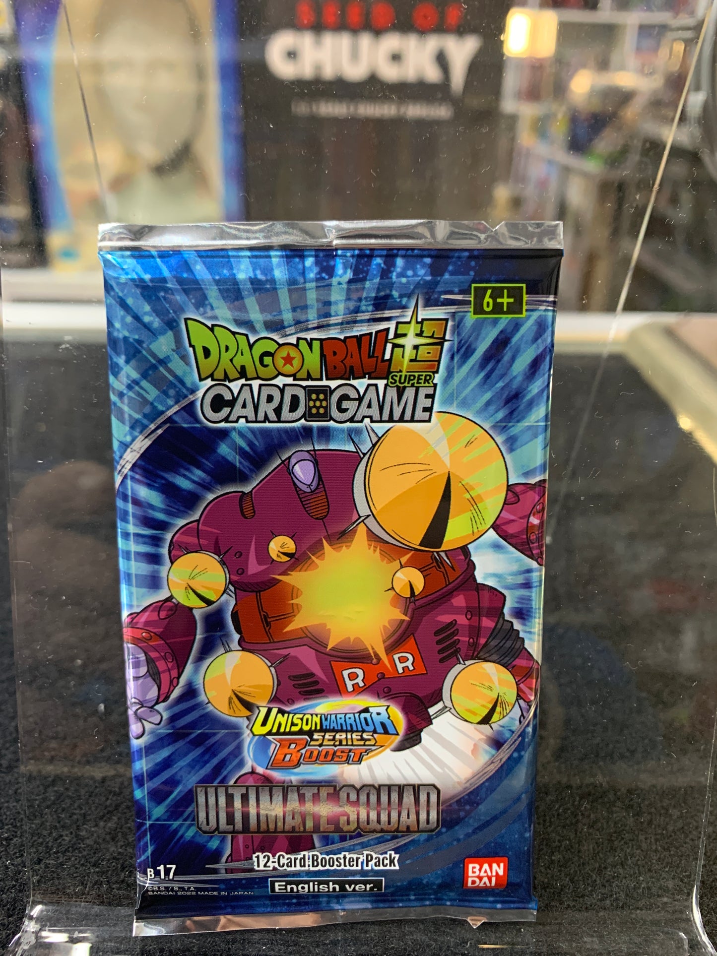 DragonBall card game unison warrior Boost 12 card booster pack