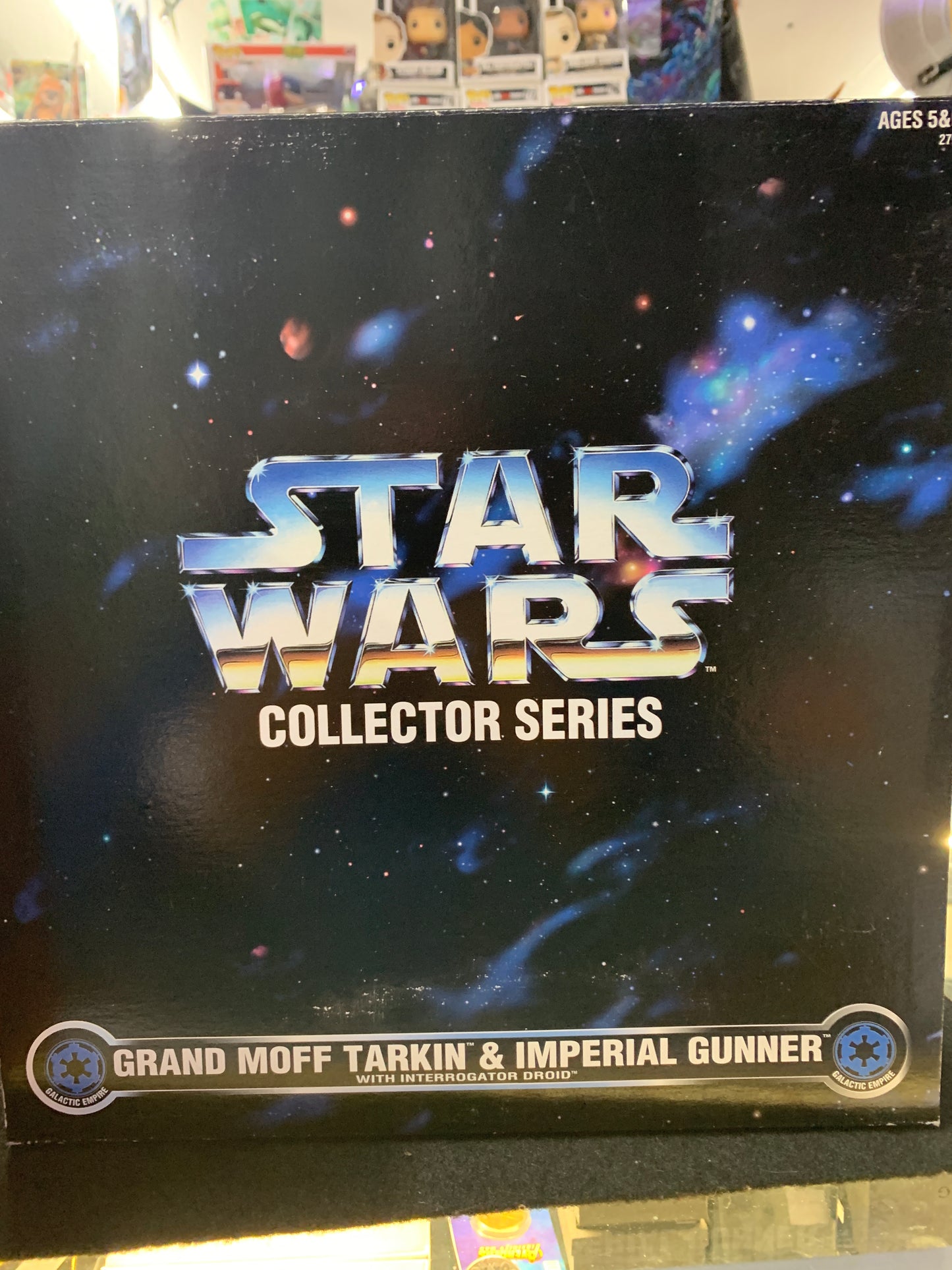 Star Wars collector series imperial gunner and cran moff tarkin kenner 1997