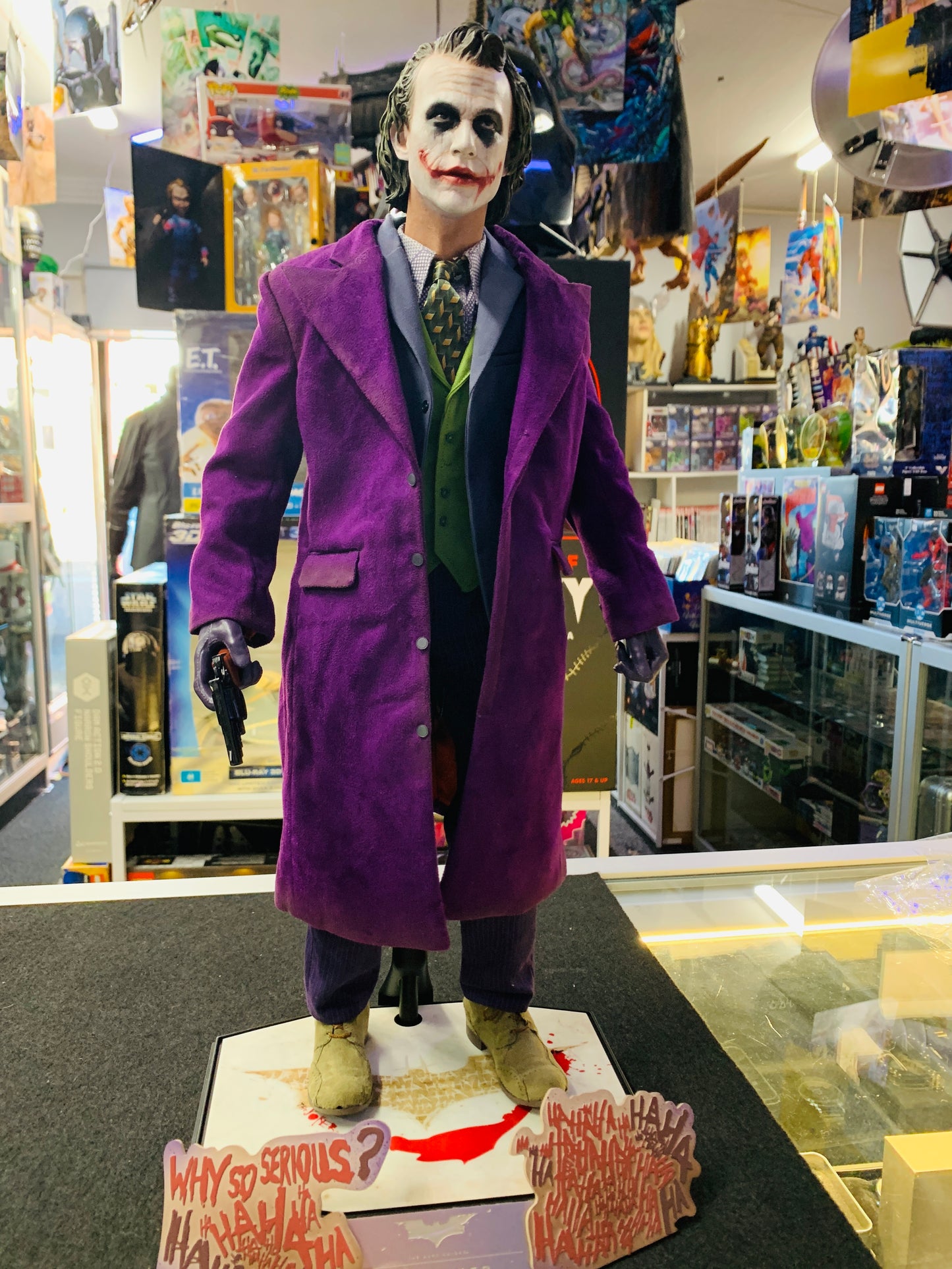 The Dark Knight The Joker QS010 1/4 scale Hottoys