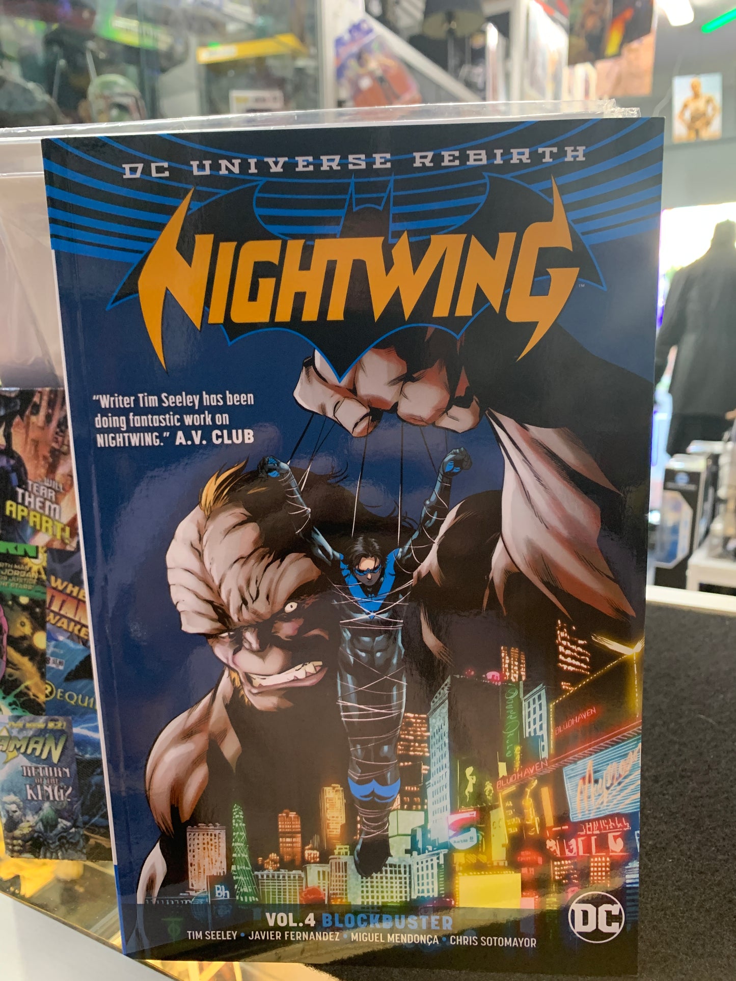 Nightwing volume 4 blockbuster DC rebirth Tim Seeley