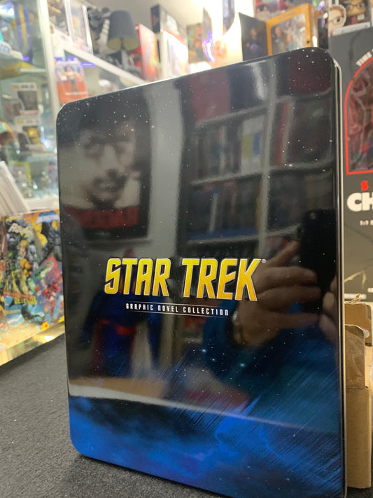 Star Trek new tin to hold cards or graphic novel