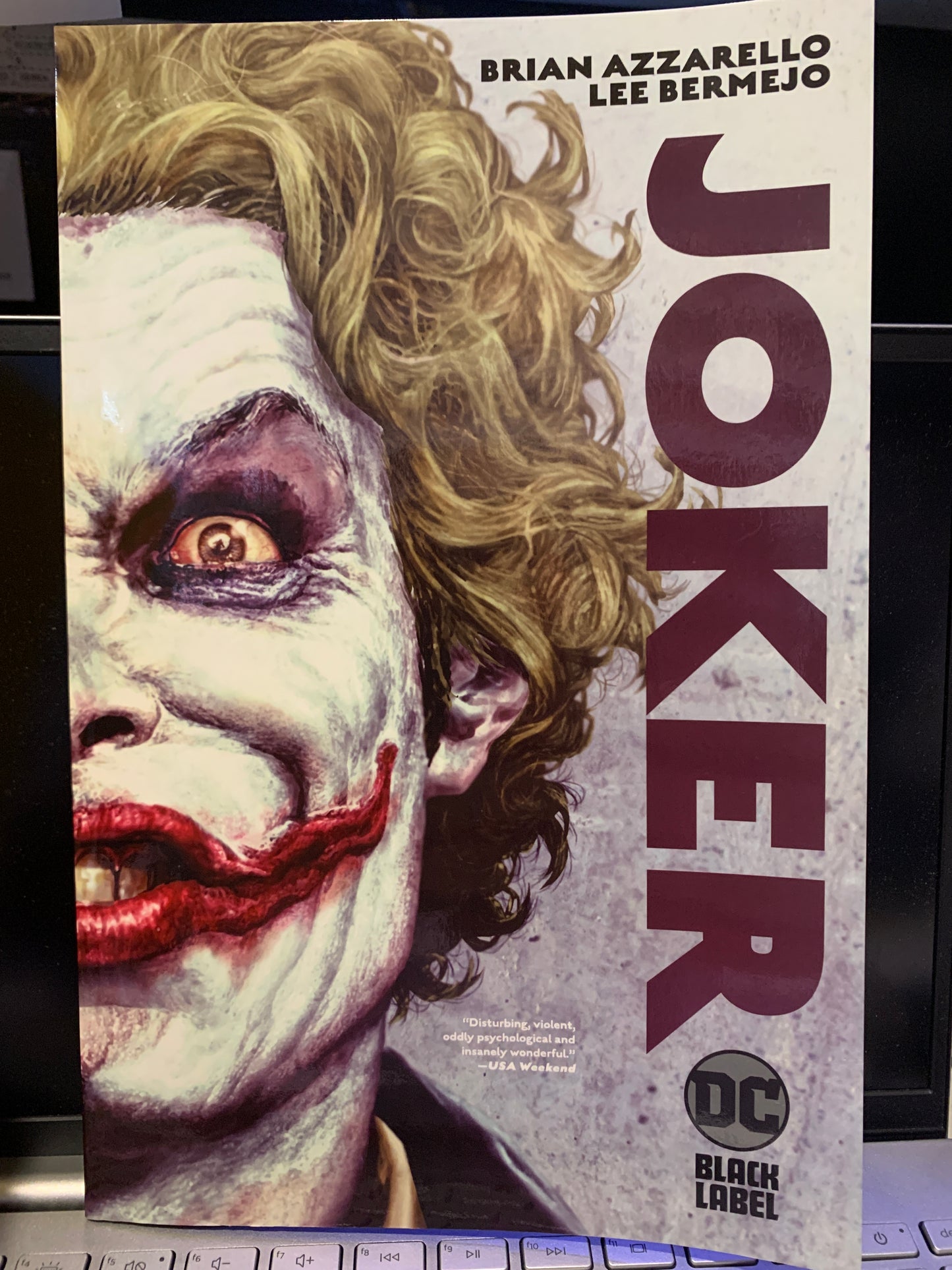 Joker black label comic hardcover