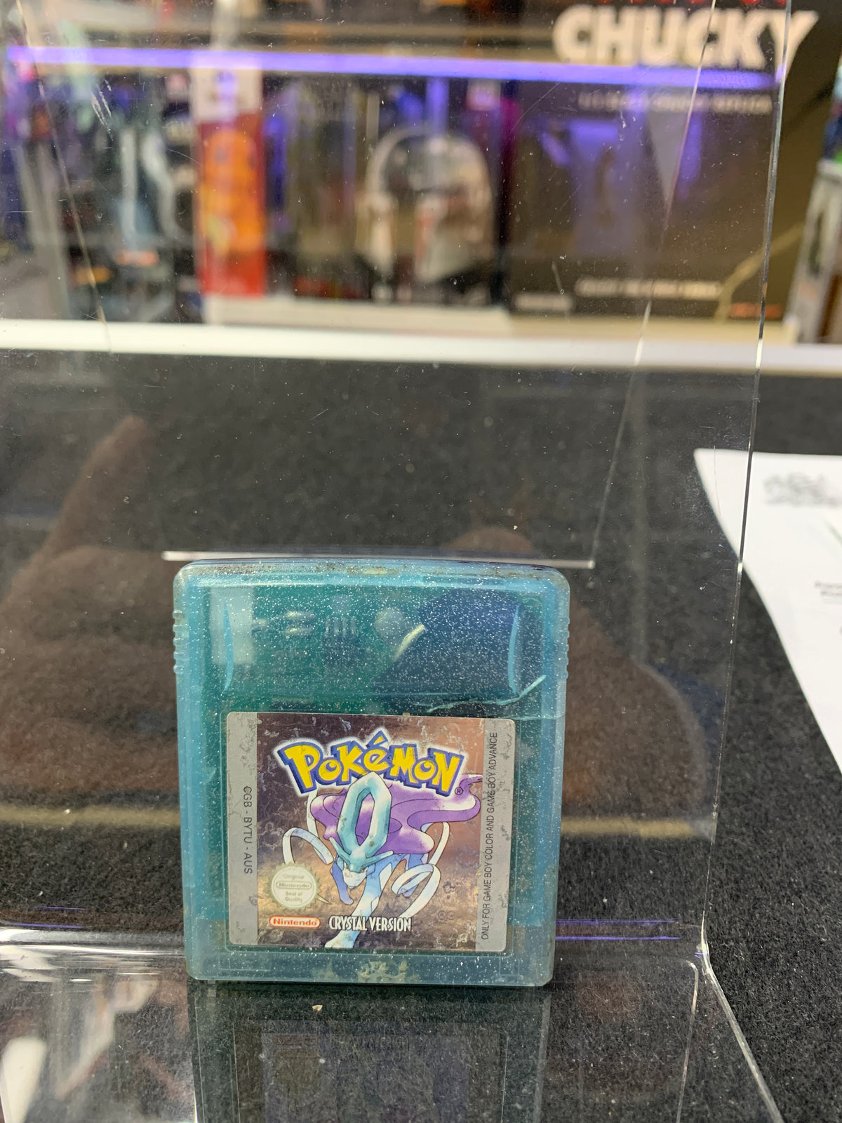 Pokemon Crystal Gameboy Color Shell Gameboy Color game only Pokémon crystal version Nintendo tested 1998 ...