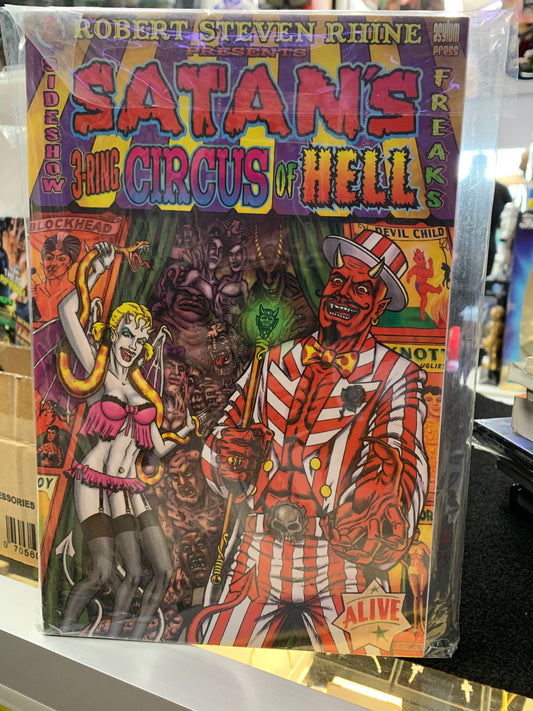Satan 3 ring circus of hell graphic novel