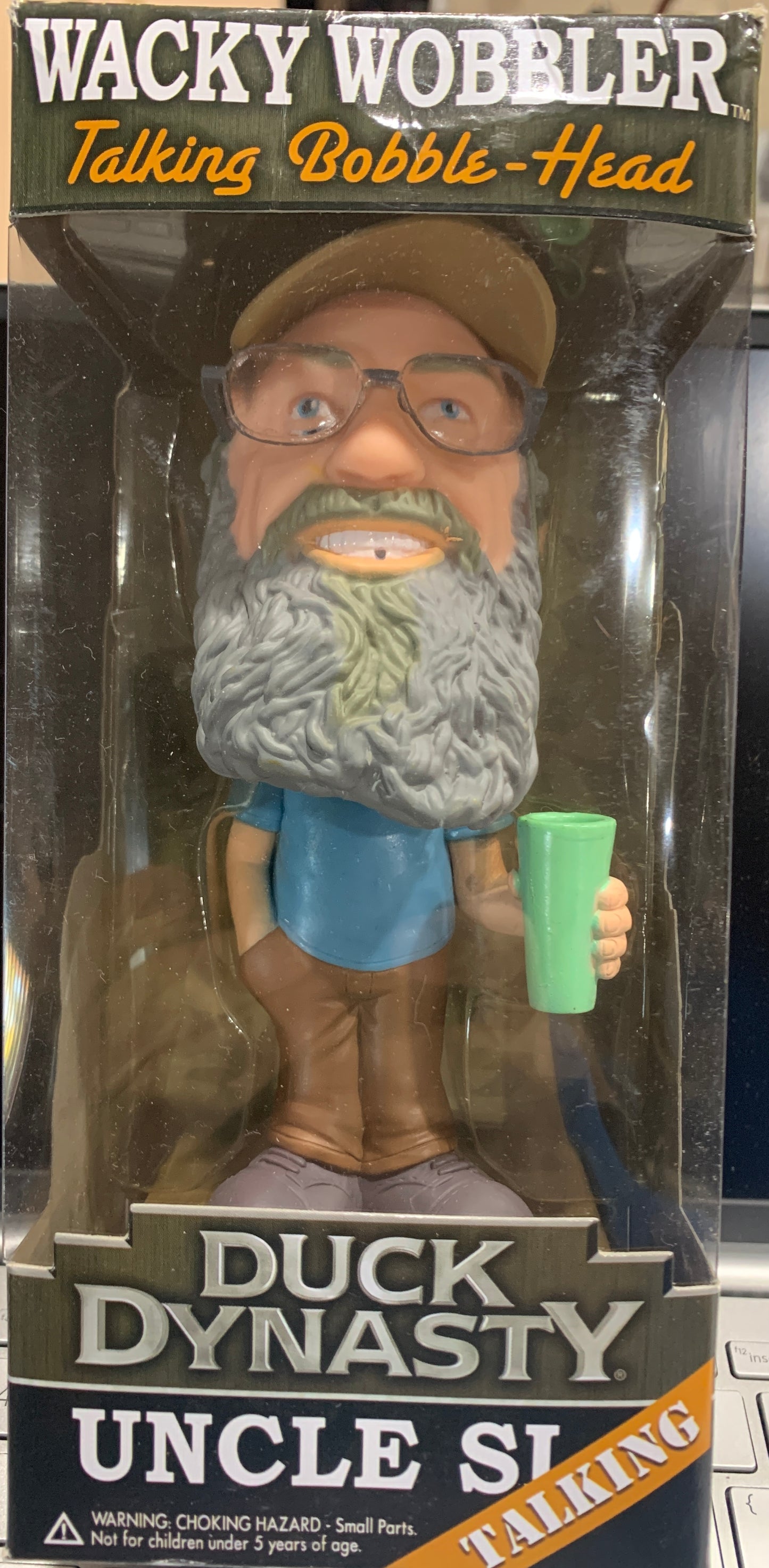 Wacky wobbler talking bobble head duck dynasty uncle SI