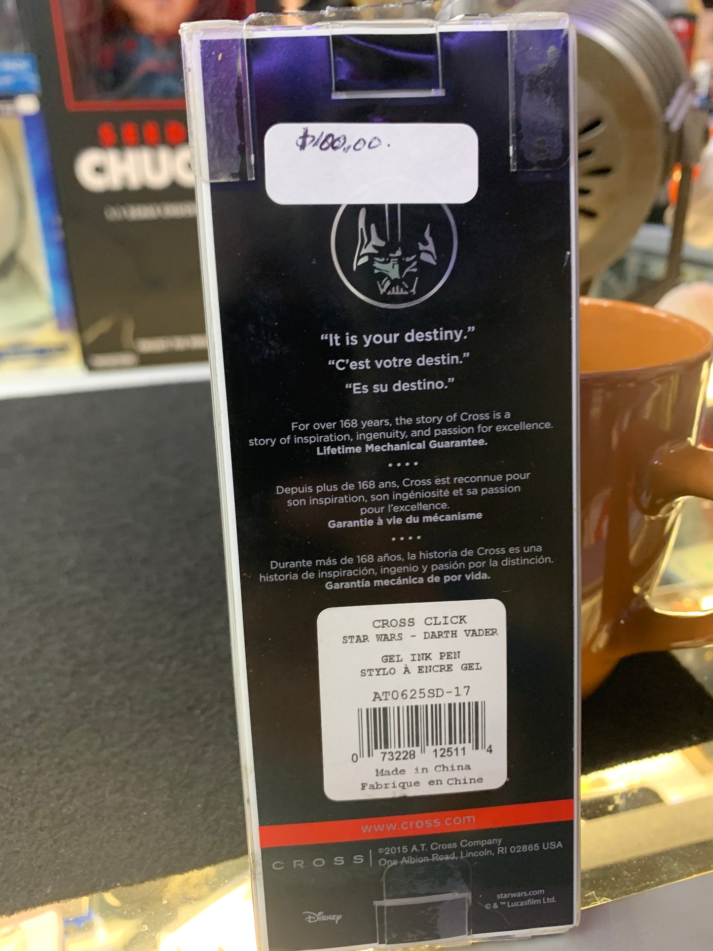 Cross pen Darth Vader