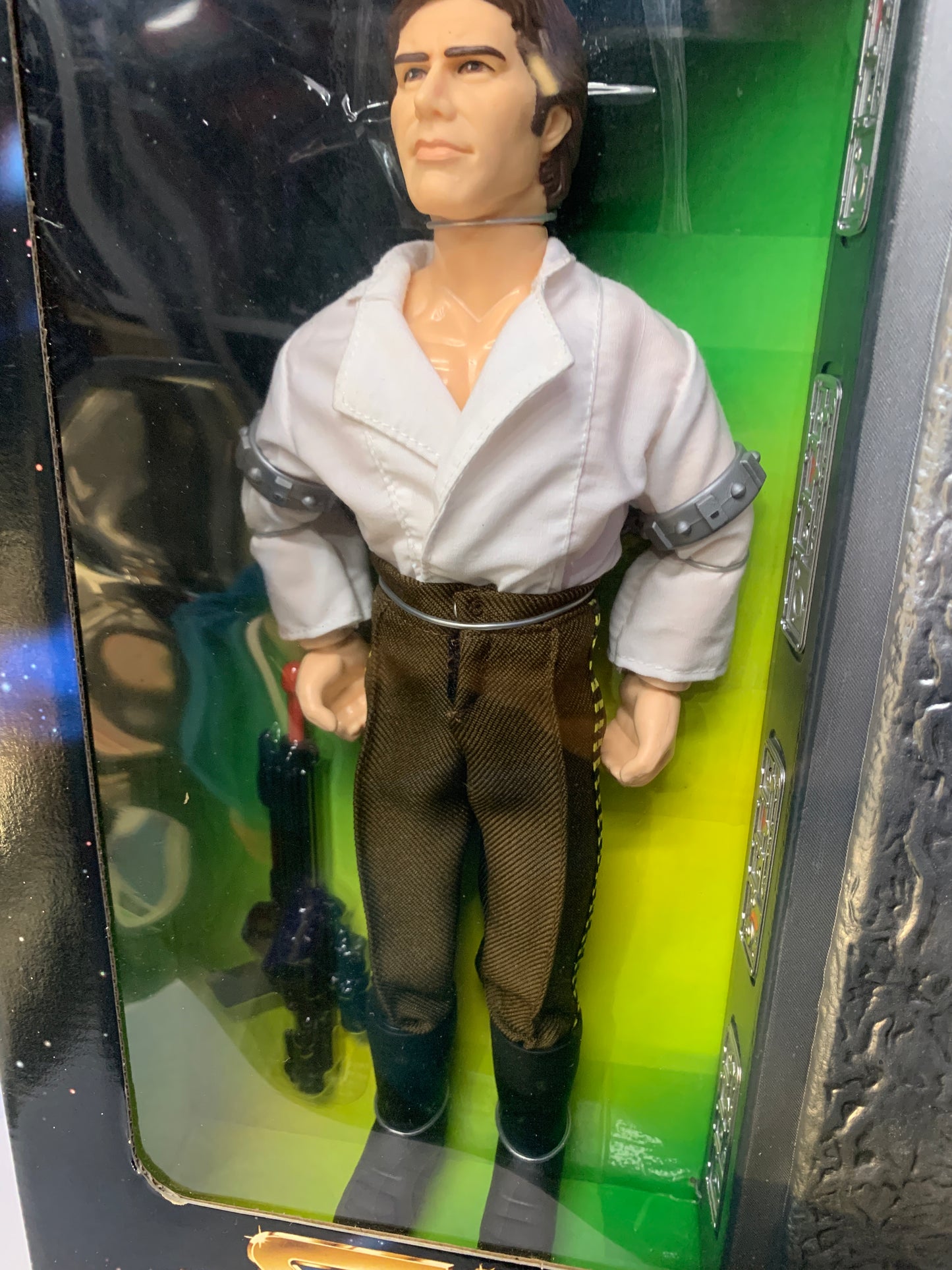 Star Wars collectors series Han Solo Carbonite Block 1998 kenner