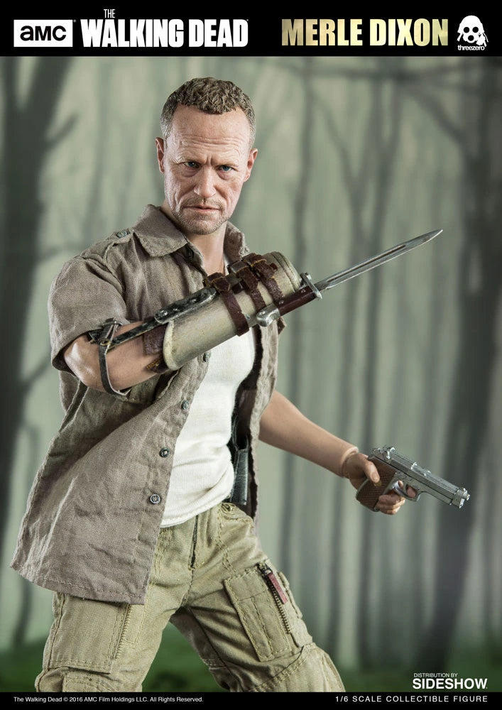 ThreeZero The Walking Dead Merle Dixon 1/6th Scale Figurine - N06845