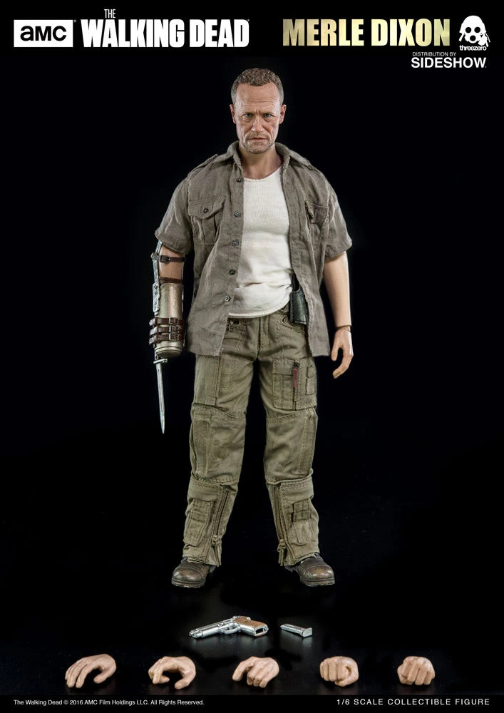 ThreeZero The Walking Dead Merle Dixon 1/6th Scale Figurine - N06845