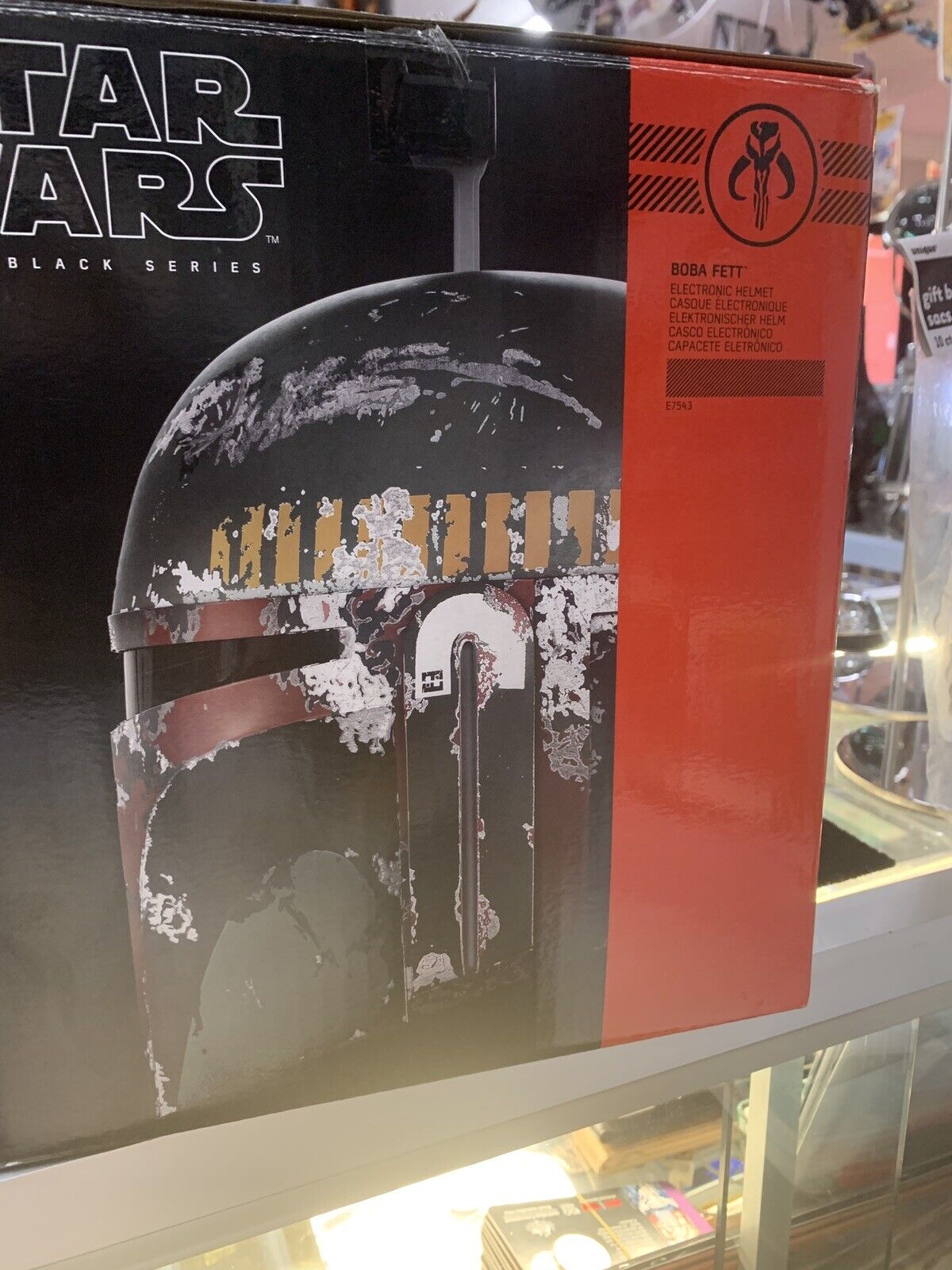 Star Wars Boba Fett The Black Series Re-armored Helmet Item - N06580