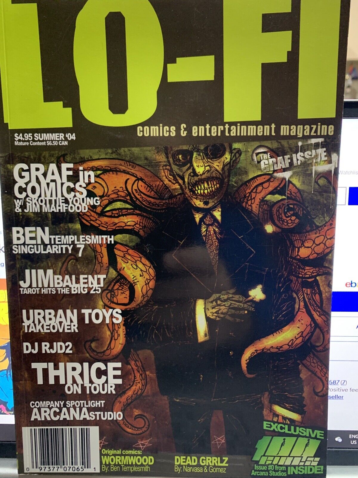 Lo-Fi Comics And Entertainment Magazine The Graf Issue N06724