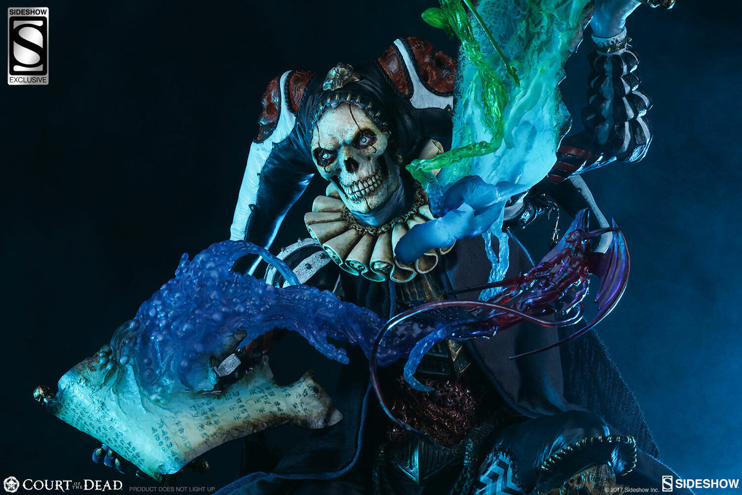 SIDESHOW EXCLUSIVE COURT OF THE DEAD MALAVESTROS DEATHS CHRONICLER FOOL - N06788