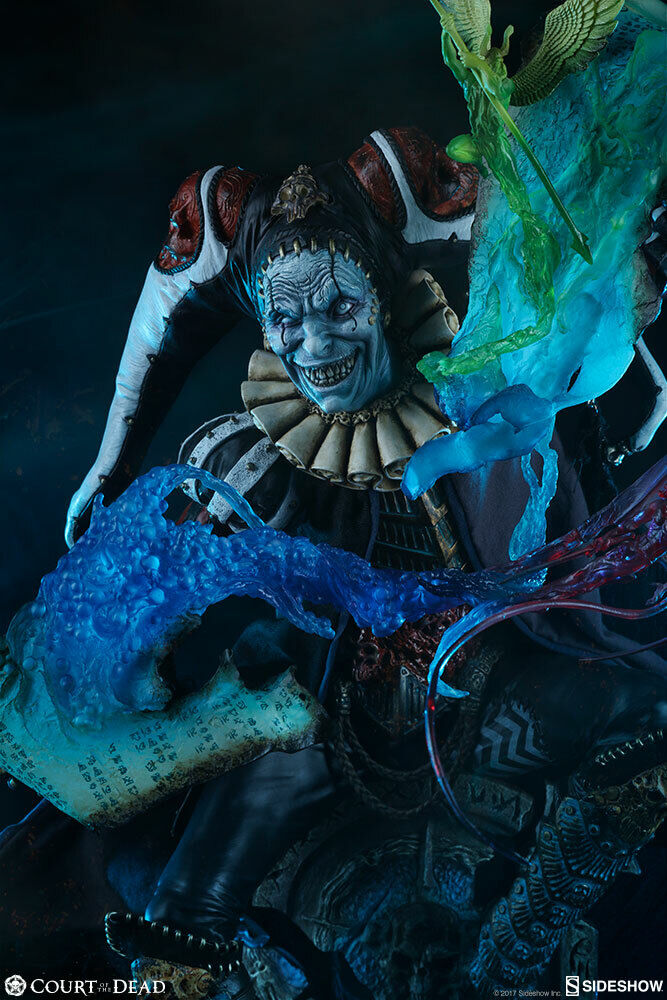 SIDESHOW EXCLUSIVE COURT OF THE DEAD MALAVESTROS DEATHS CHRONICLER FOOL - N06788