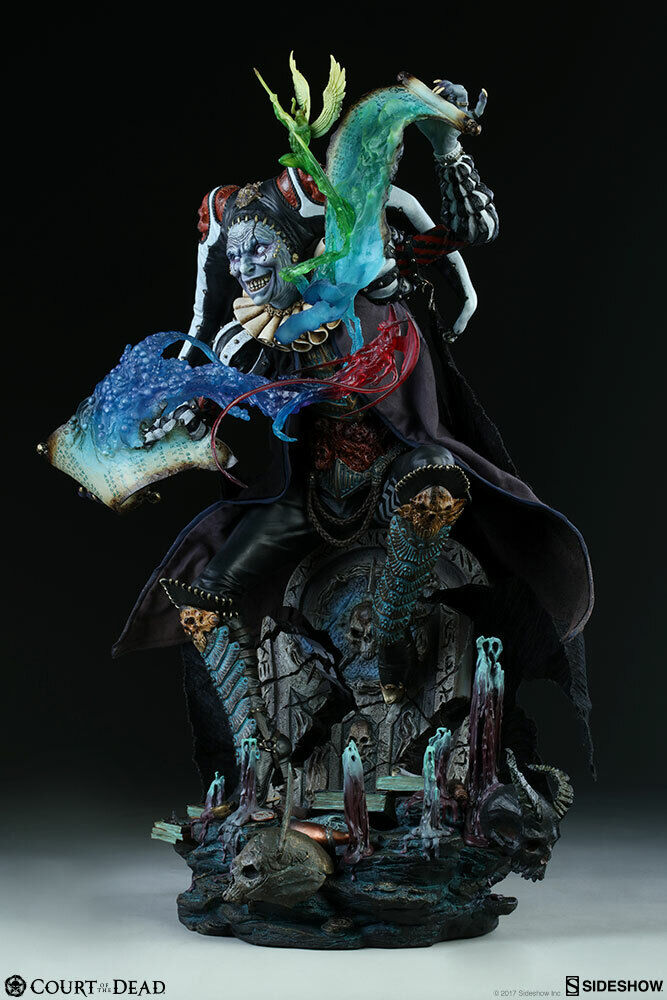 SIDESHOW EXCLUSIVE COURT OF THE DEAD MALAVESTROS DEATHS CHRONICLER FOOL - N06788