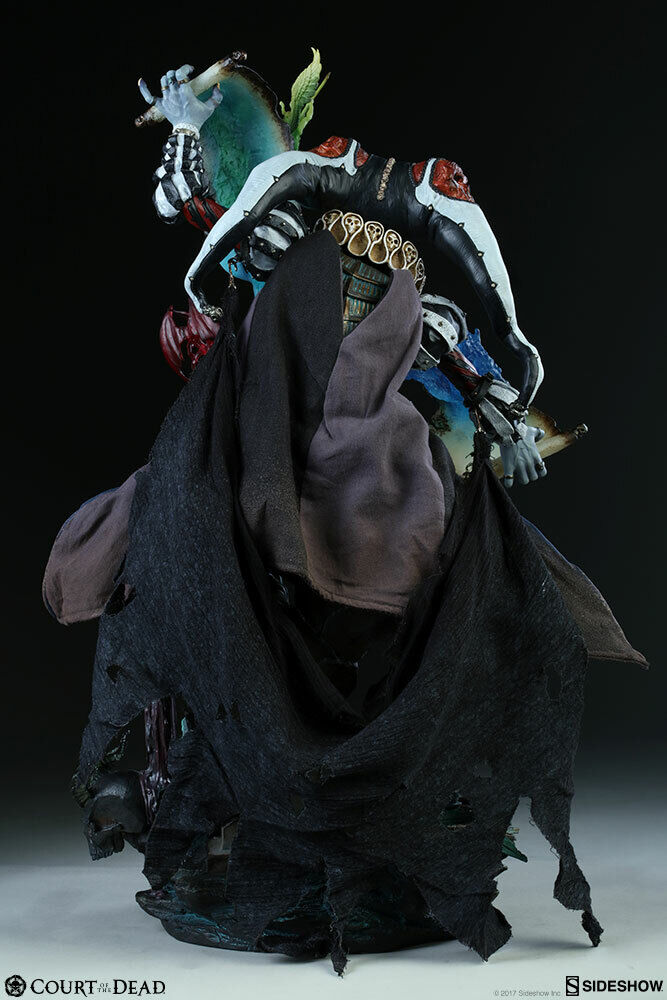 SIDESHOW EXCLUSIVE COURT OF THE DEAD MALAVESTROS DEATHS CHRONICLER FOOL - N06788