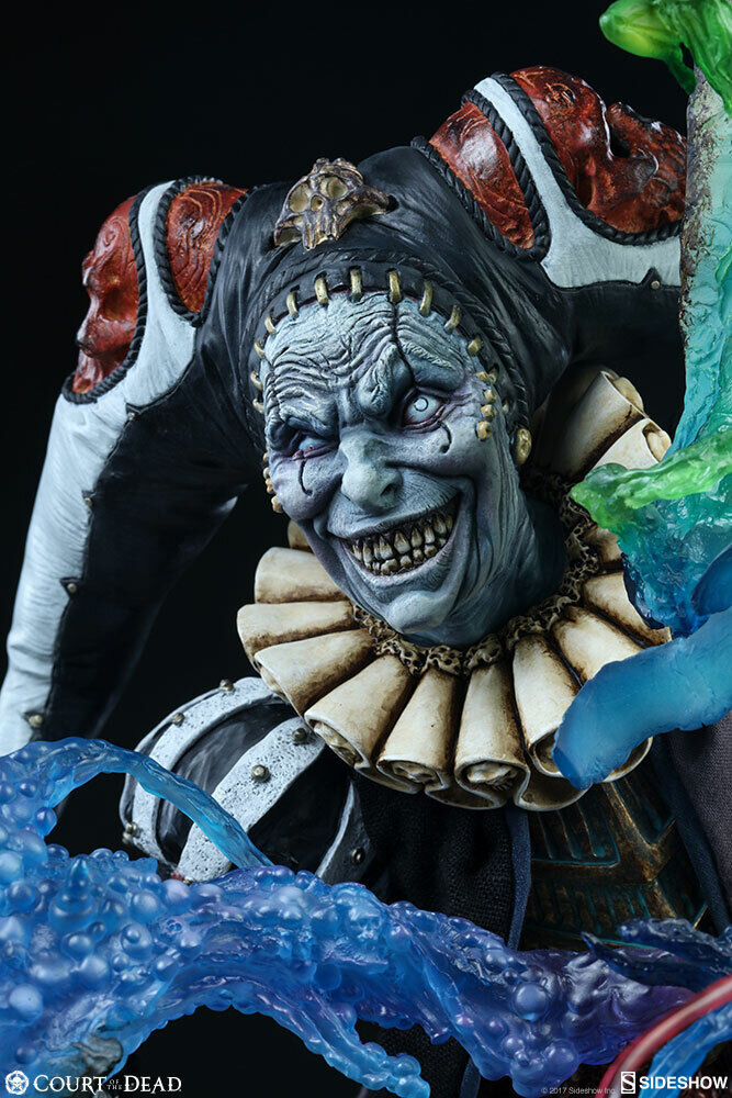 SIDESHOW EXCLUSIVE COURT OF THE DEAD MALAVESTROS DEATHS CHRONICLER FOOL - N06788