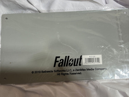 Official FALLOUT Sunset Sarsaparilla Metal Wall Plaque Sign - N06964