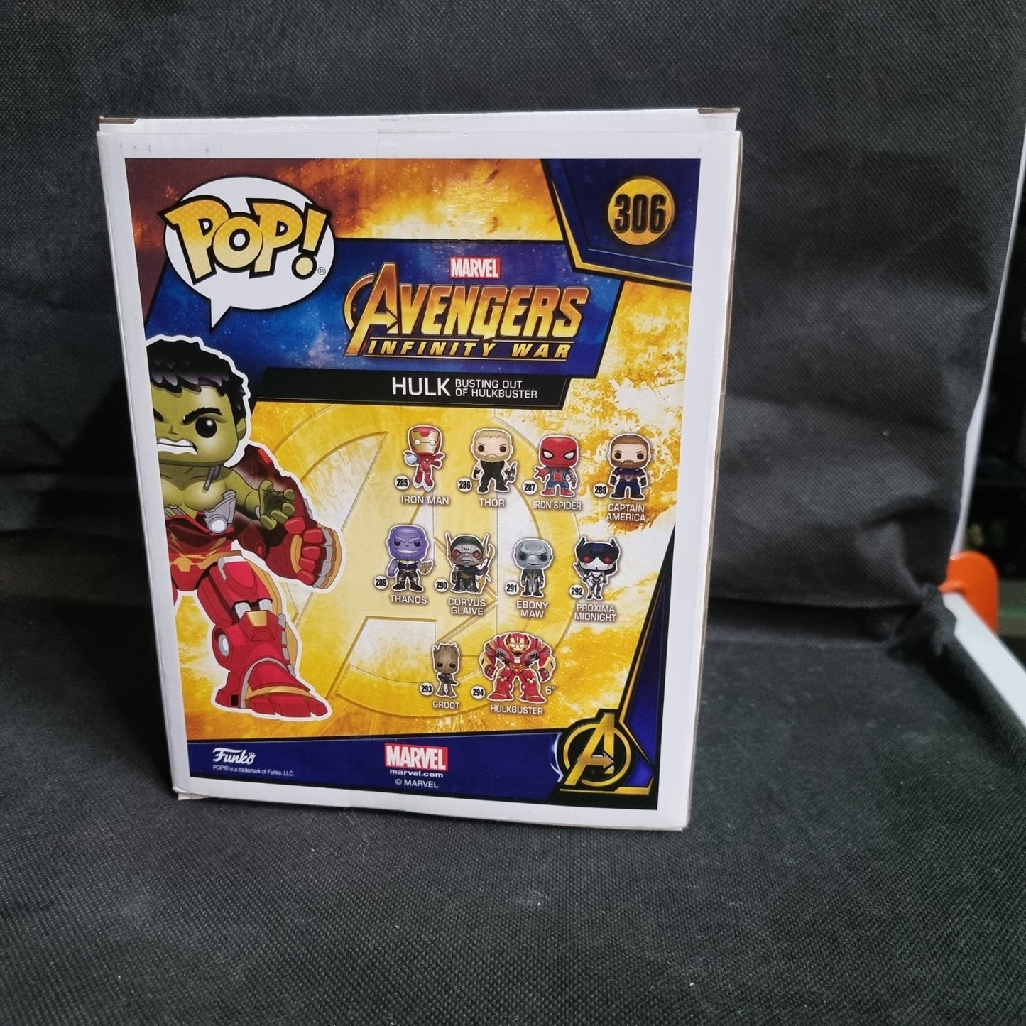 FUNKO POP! 306 - HULK BUSTING OUT OF HULKBUSTER - INFINITY WAR - SPECIAL EDITION