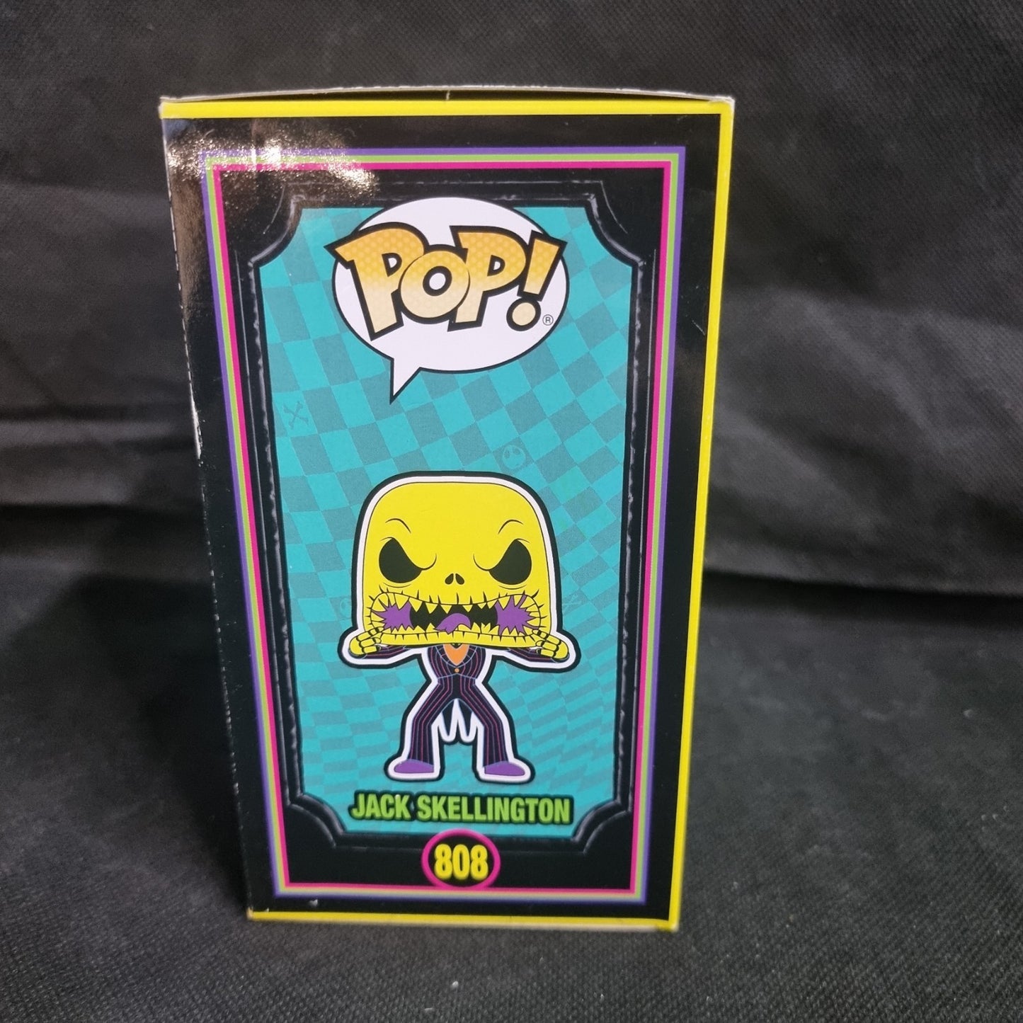 Jack Skellington Funko Pop! 808 GameStop Blacklight 
