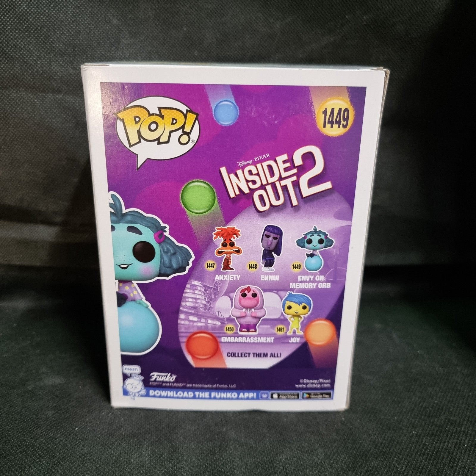Funko Pop: Inside Out 2 - Envy on Memory Orb #1449 