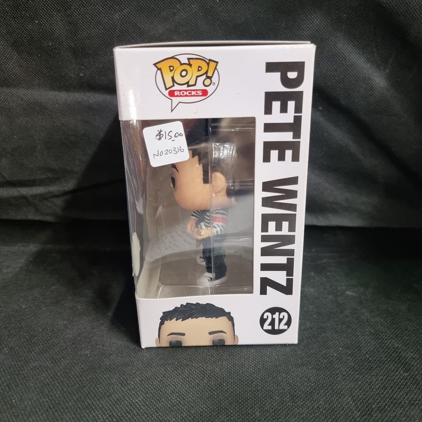 Funko Pop Pete Wentz 212 Fall Out Boy Vinyl Figure