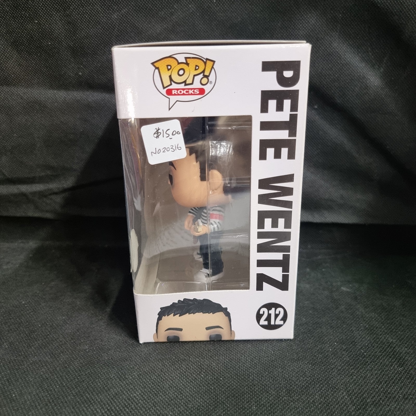 Funko Pop Pete Wentz 212 Fall Out Boy Vinyl Figure