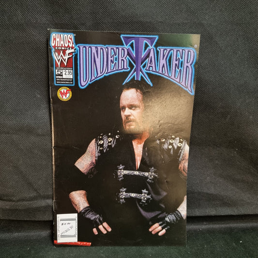 UNDERTAKER #5 Chaos Comics WWF Wrestling Photo Variant Cover Aug 1999 
