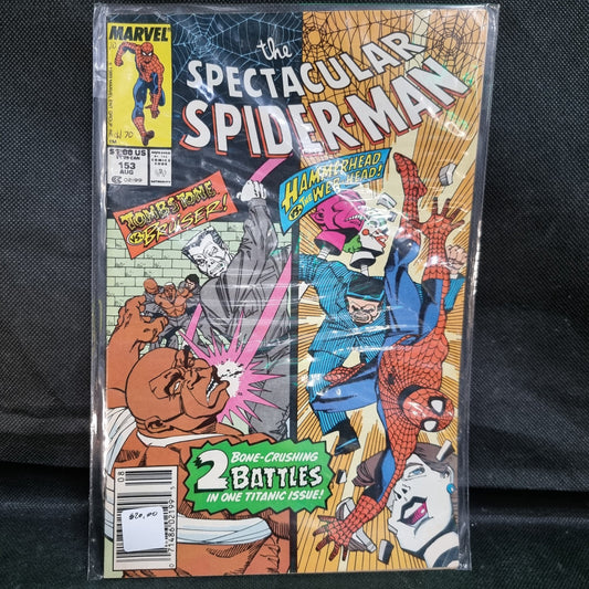 THE SPECTACULAR SPIDER-MAN #153 - MARVEL COMICS - 1989