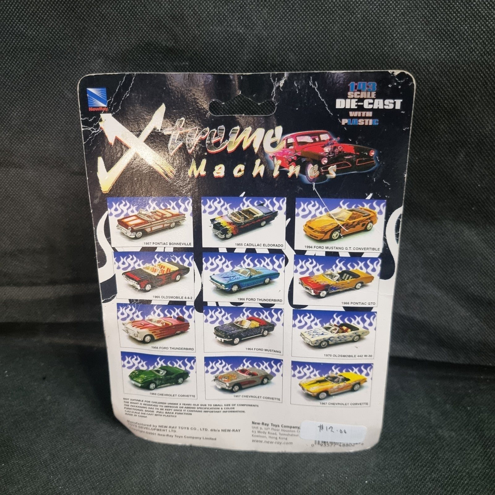 Xtreme Machines Ford Mustang Diecast Model 1:43 scale