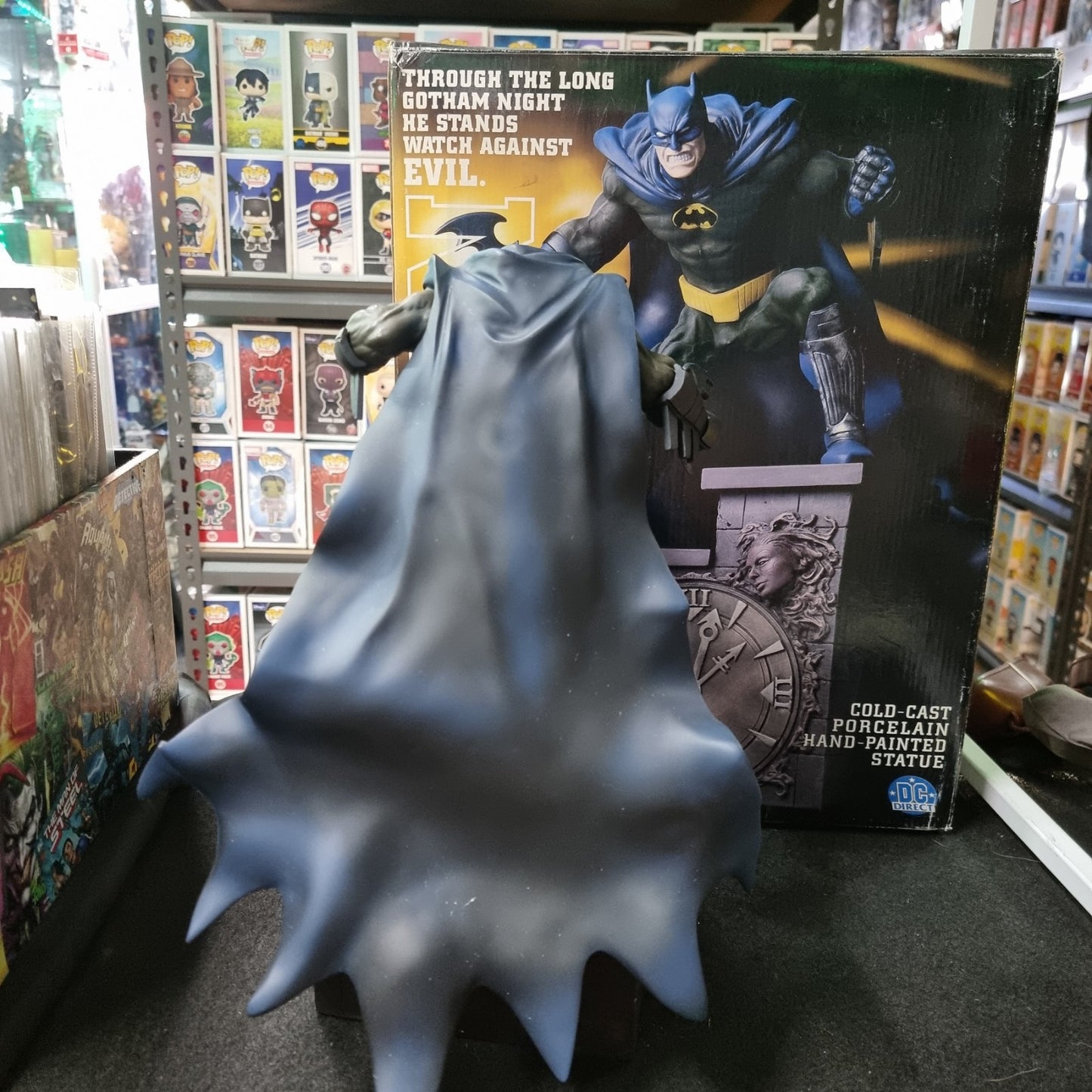 Batman Clock Tower Statue 2718/3500 DC Direct 1999 DC Comics Rare 1214/3500