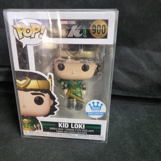 Funko Pop Marvel: Kid Loki Metallic #900 Funko Shop Exclusive