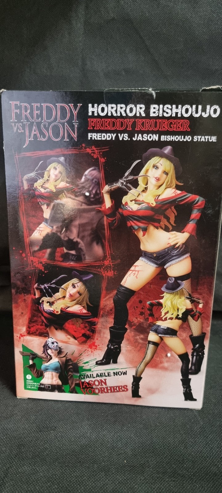 Kotobukiya Bishoujo Horror 1/7 Freddy Krueger 2nd ED SEALED Vs Jason AUTHENTIC