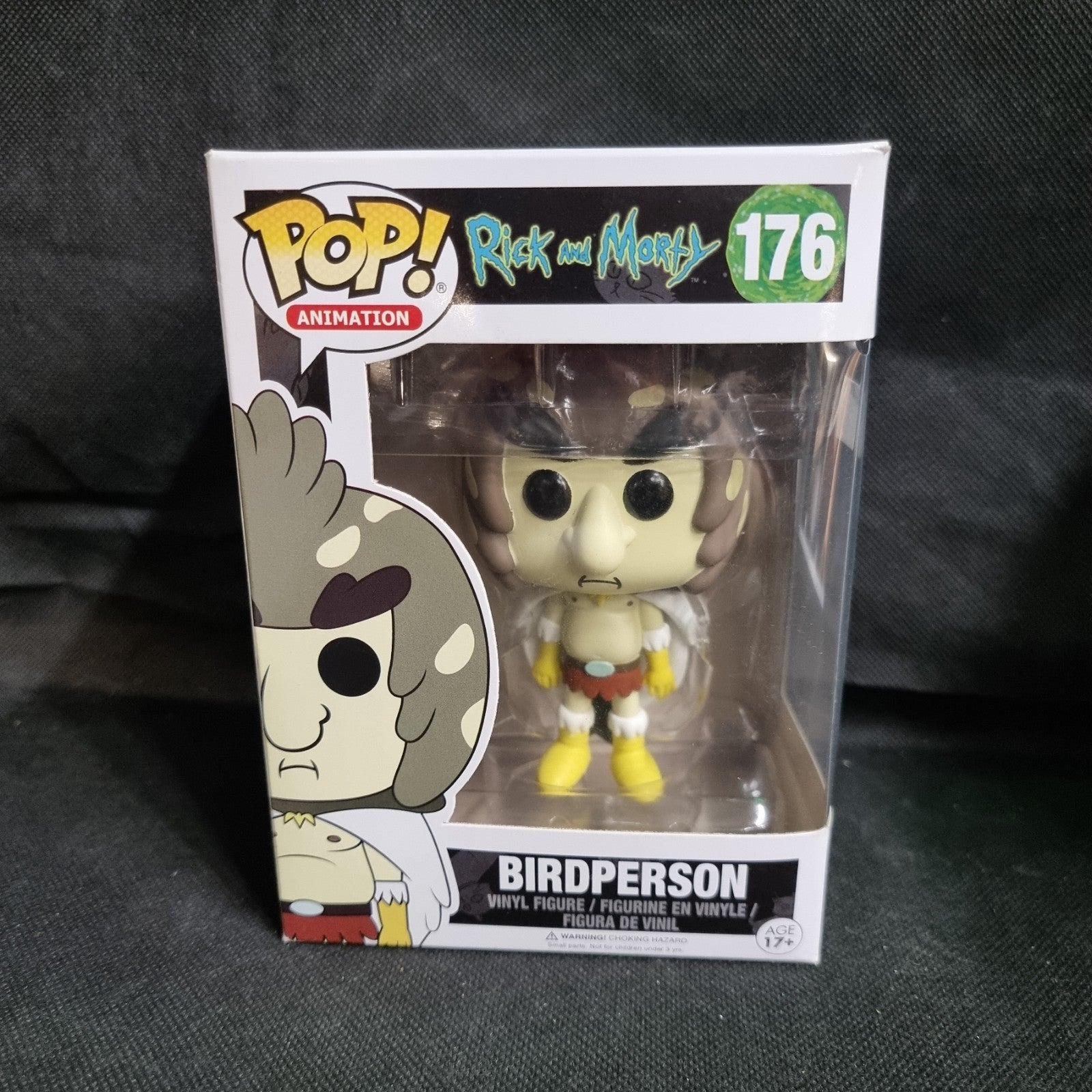 Funko Pop! Vinyl Rick And Morty BIRDPERSON 176 (2017) Vaulted Pop