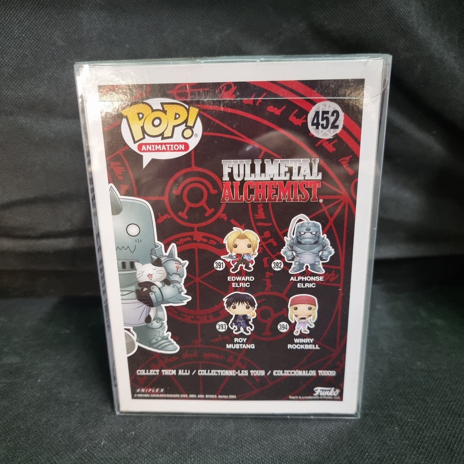 Funko Pop Alphonse Elric W Kittens Fullmetal Alchemist (452)