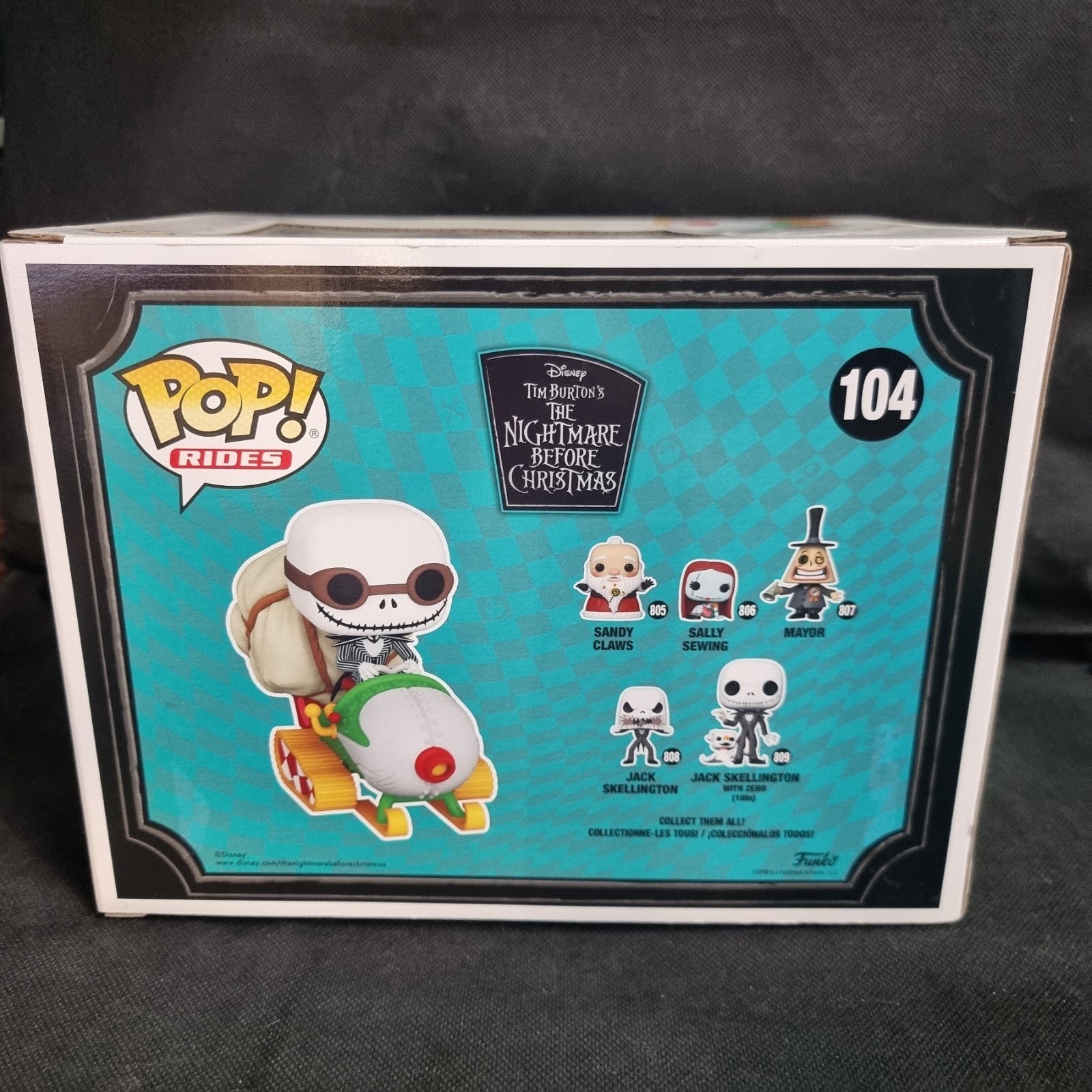 Funko Pop! Rides: Disney - Jack Skellington in Snowmobile #104