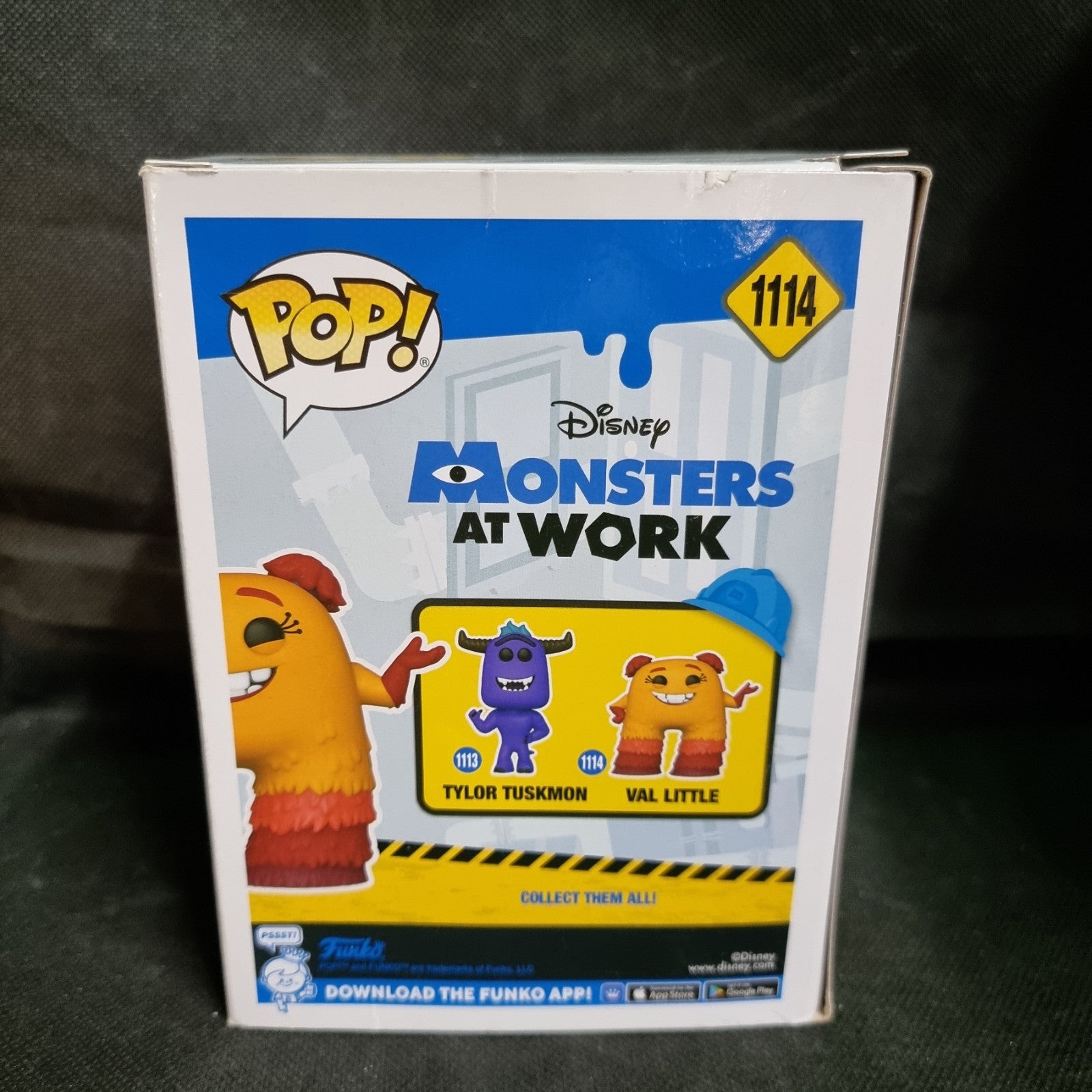 Funko Pop Disney Monsters at Work Val Little Vinyl Figure #1114