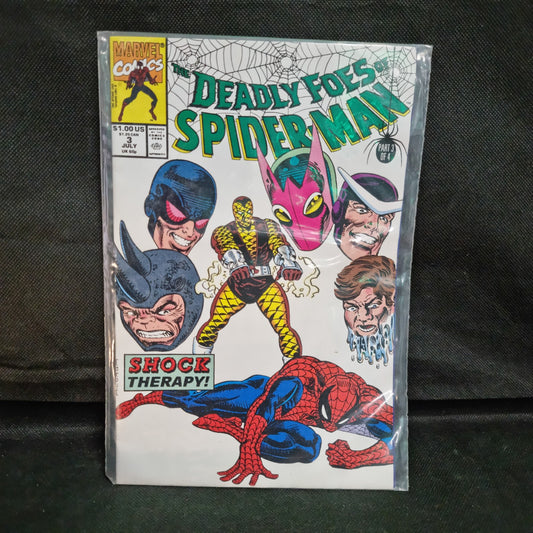Marvel Comics Deadly Foes of Spider-Man #3 July 1991 Shock Therapy