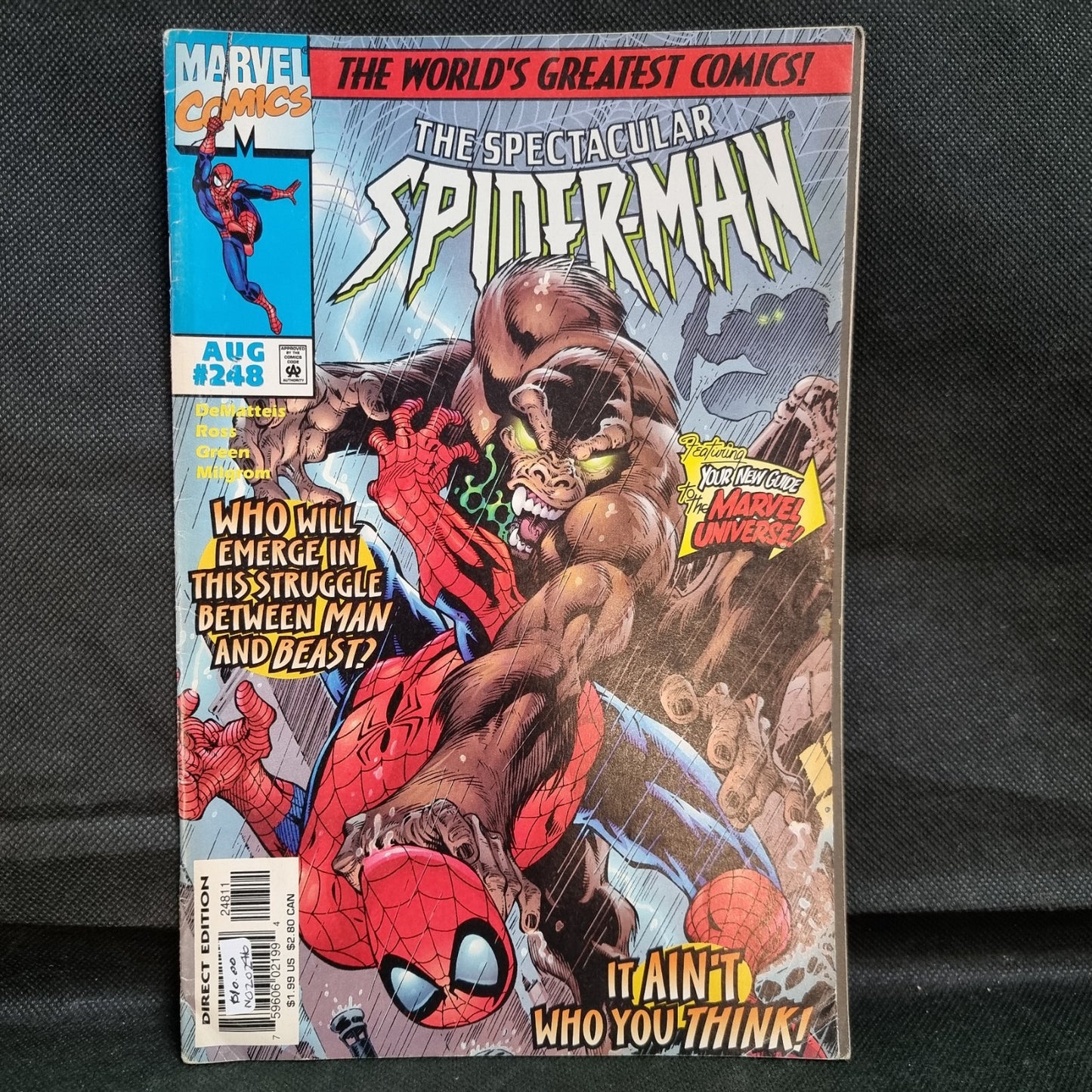 Spectaular Spider-Man #248  MARVEL Comics 1997 
