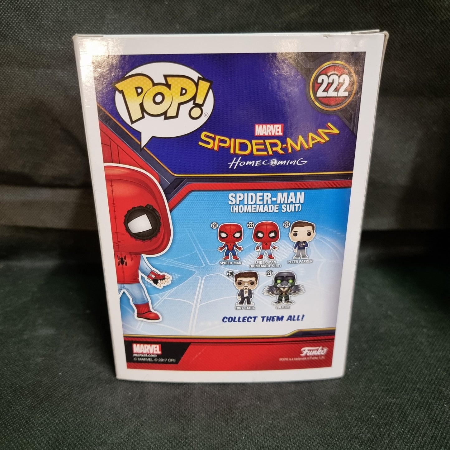 Funko Pop Vinyl | Marvel | Spider-Man (Homemade Suit) 222