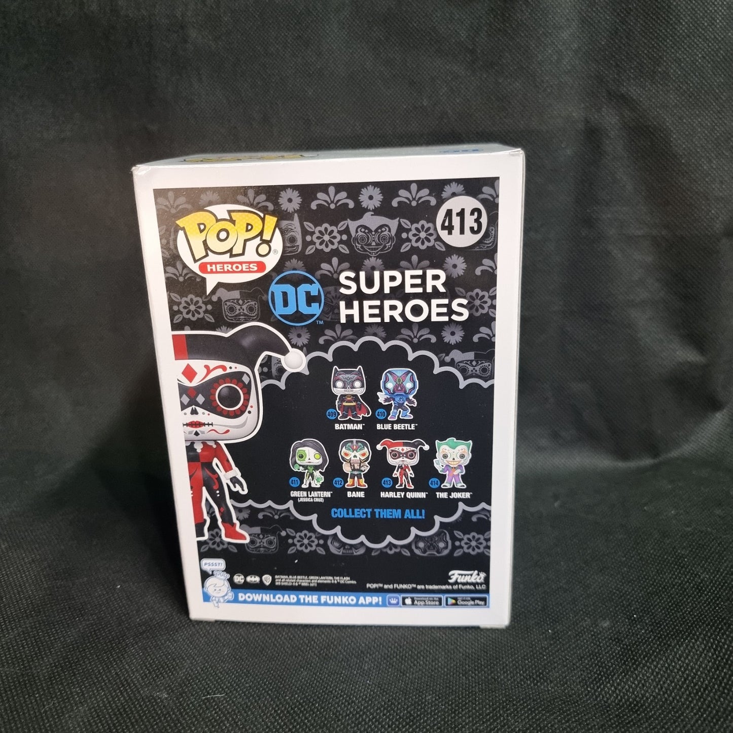 Funko Pop Heroes  - Dia De Los - DC - Harley Quinn - #413 