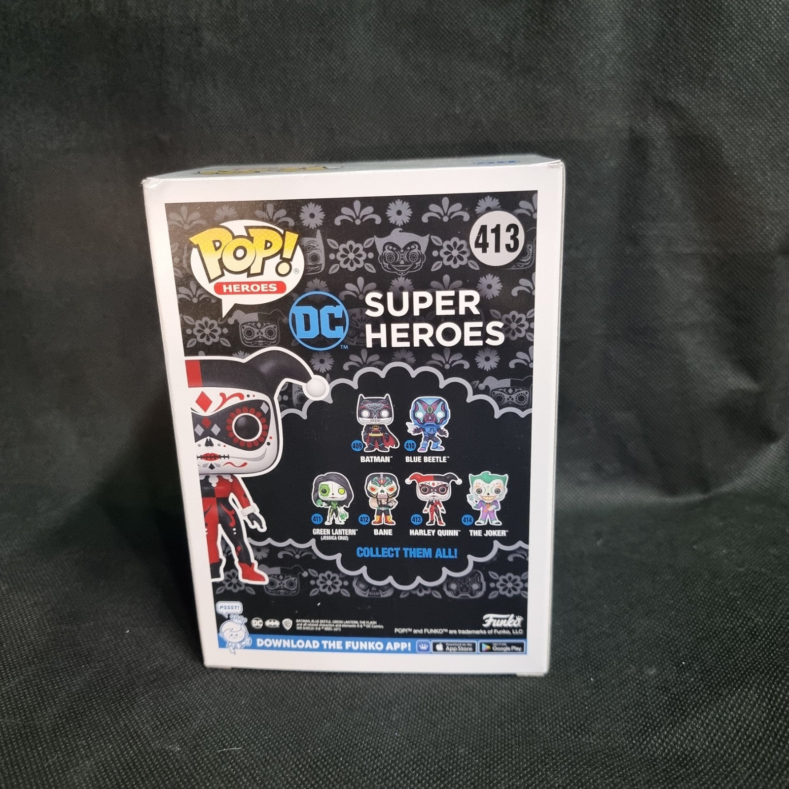 Funko Pop Heroes  - Dia De Los - DC - Harley Quinn - #413 