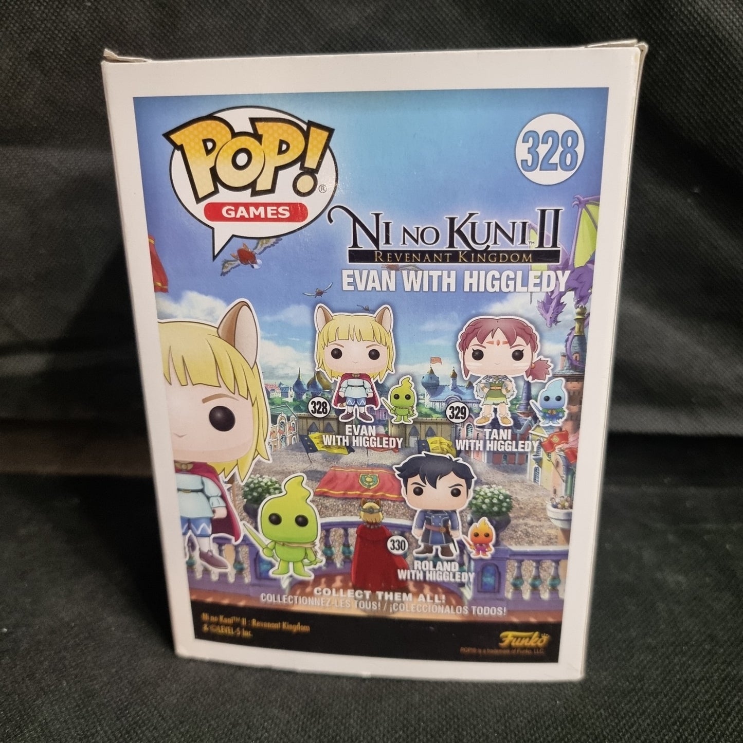 Funko Pop! Ni No Kuni II Evan With Higgledy #328 Vinyl Figure 